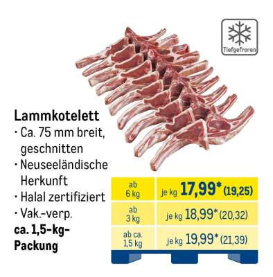 Lammkotelett