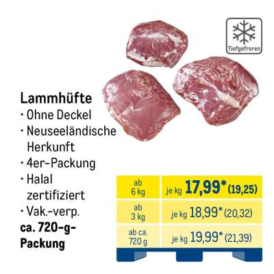 Lammhüfte