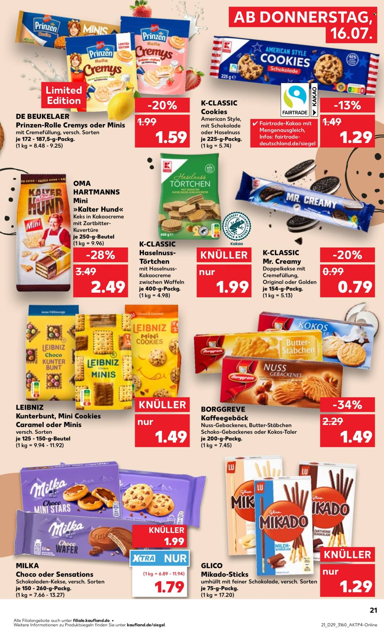 Kaufland Prospekte  - 16.07.2026 - 22.07.2026. Seite 21