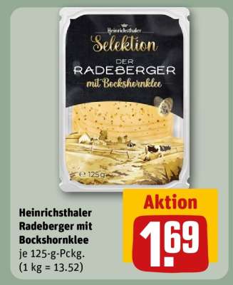 Heinrichsthaler Radeberger mit Bockshornklee