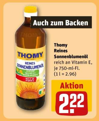 THOMY Reines Sonnenblumenöl