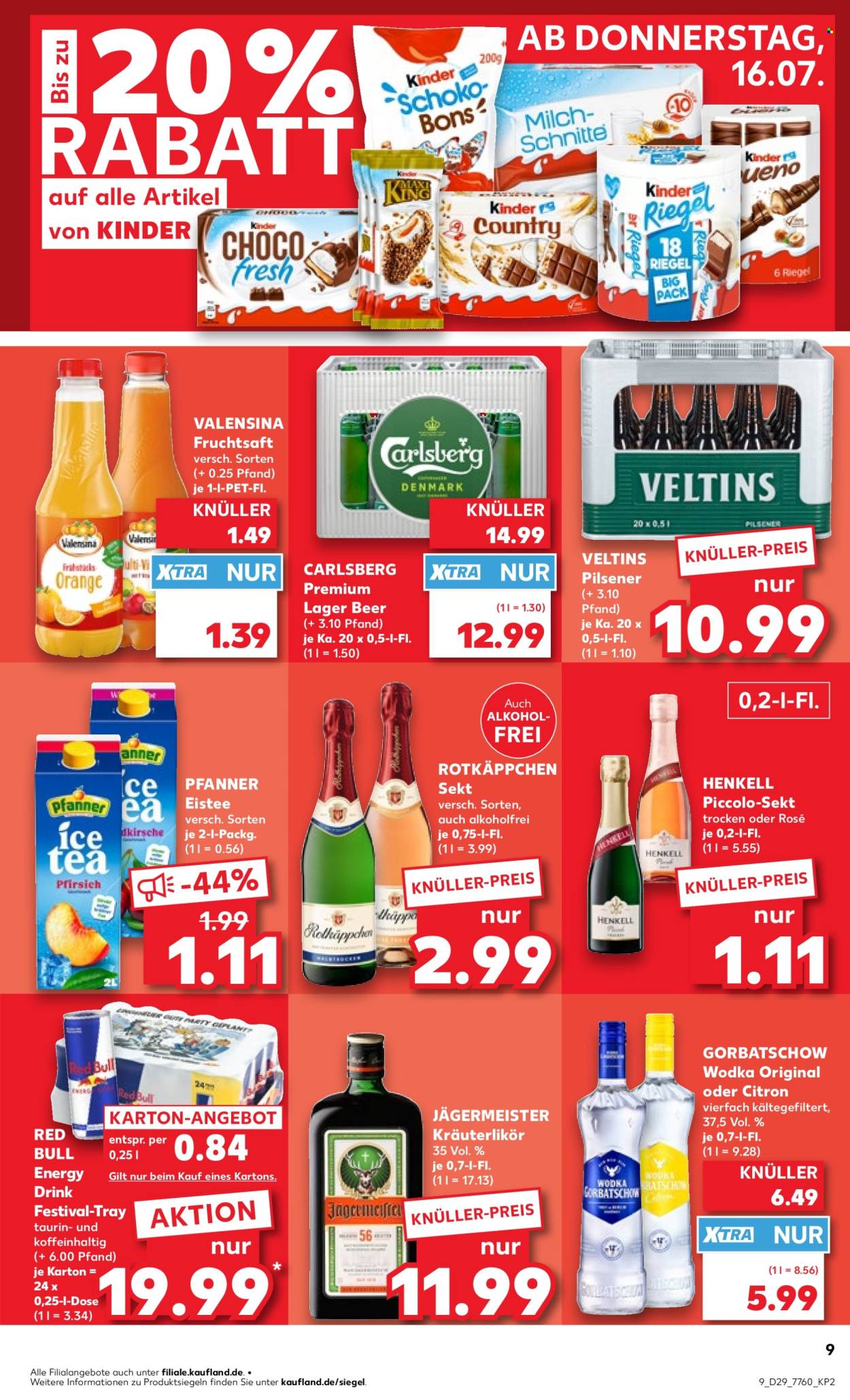 Kaufland Prospekte  - 16.07.2026 - 22.07.2026. Seite 9