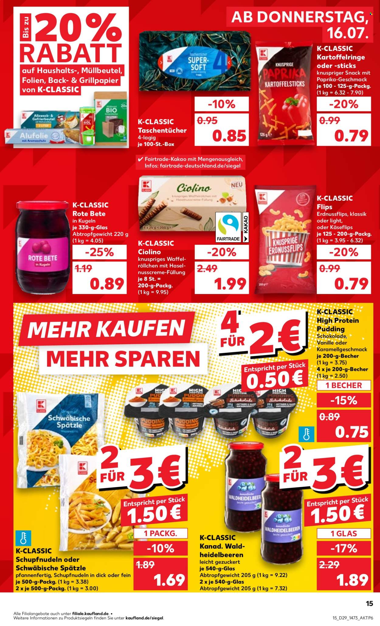 Kaufland Prospekte  - 16.07.2026 - 22.07.2026. Seite 15
