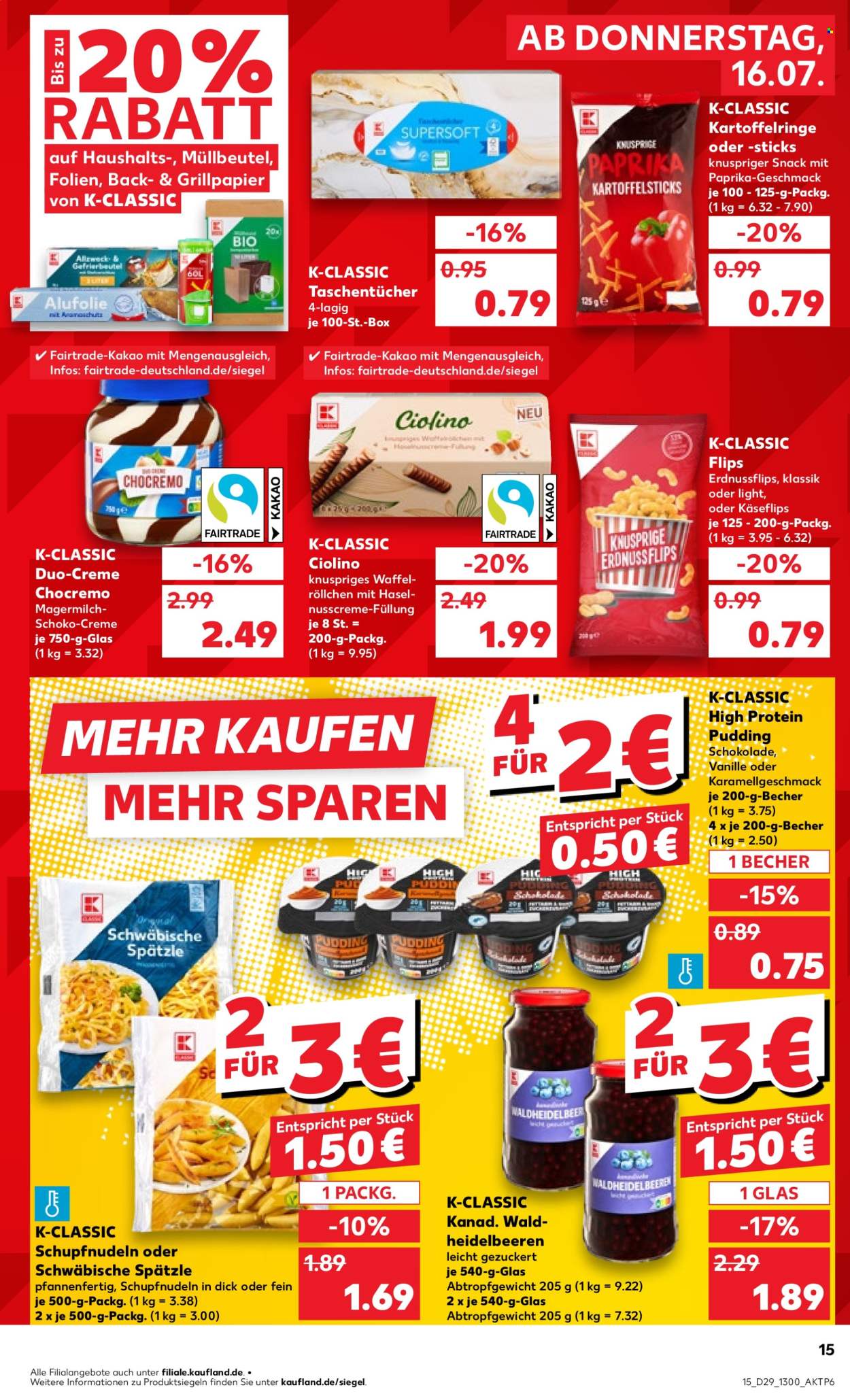 Kaufland Prospekte  - 16.07.2026 - 22.07.2026. Seite 15