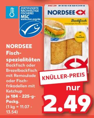 NORDSEE Fischspezialitäten