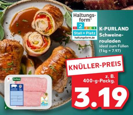 K-PURLAND Schweinerouladen