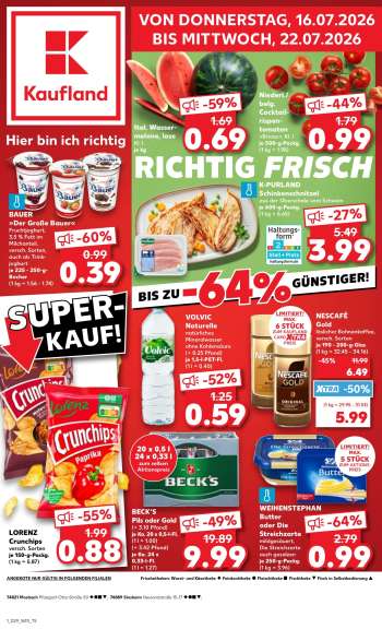 Prospekte Kaufland - 16.07.2026 - 22.07.2026.