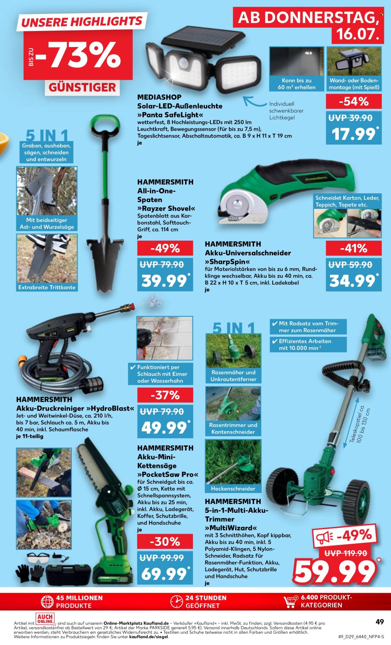 Kaufland Prospekte  - 16.07.2026 - 22.07.2026. Seite 49