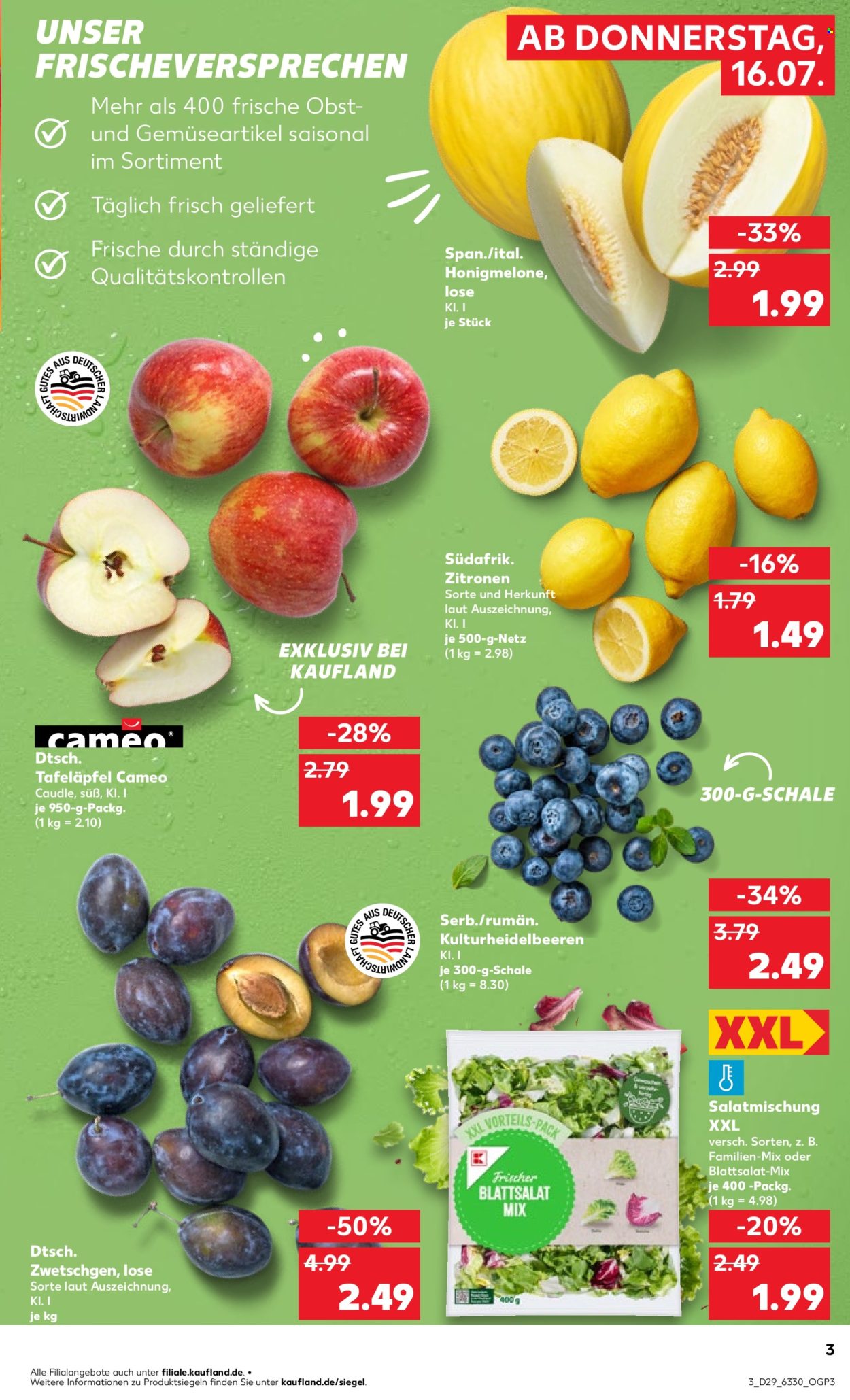 Kaufland Prospekte  - 16.07.2026 - 22.07.2026. Seite 3