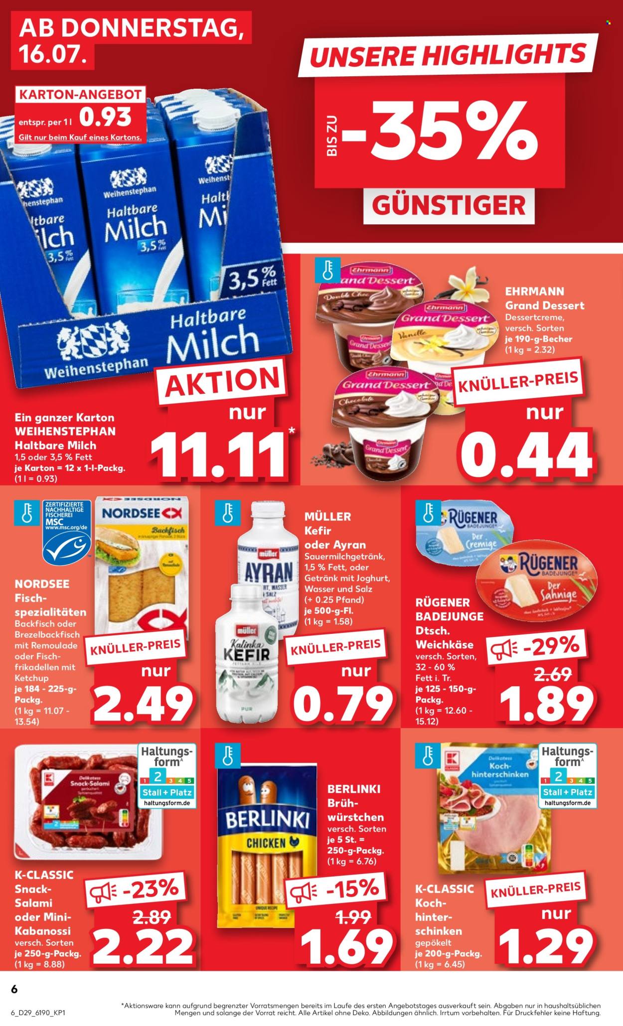 Kaufland Prospekte  - 16.07.2026 - 22.07.2026. Seite 6