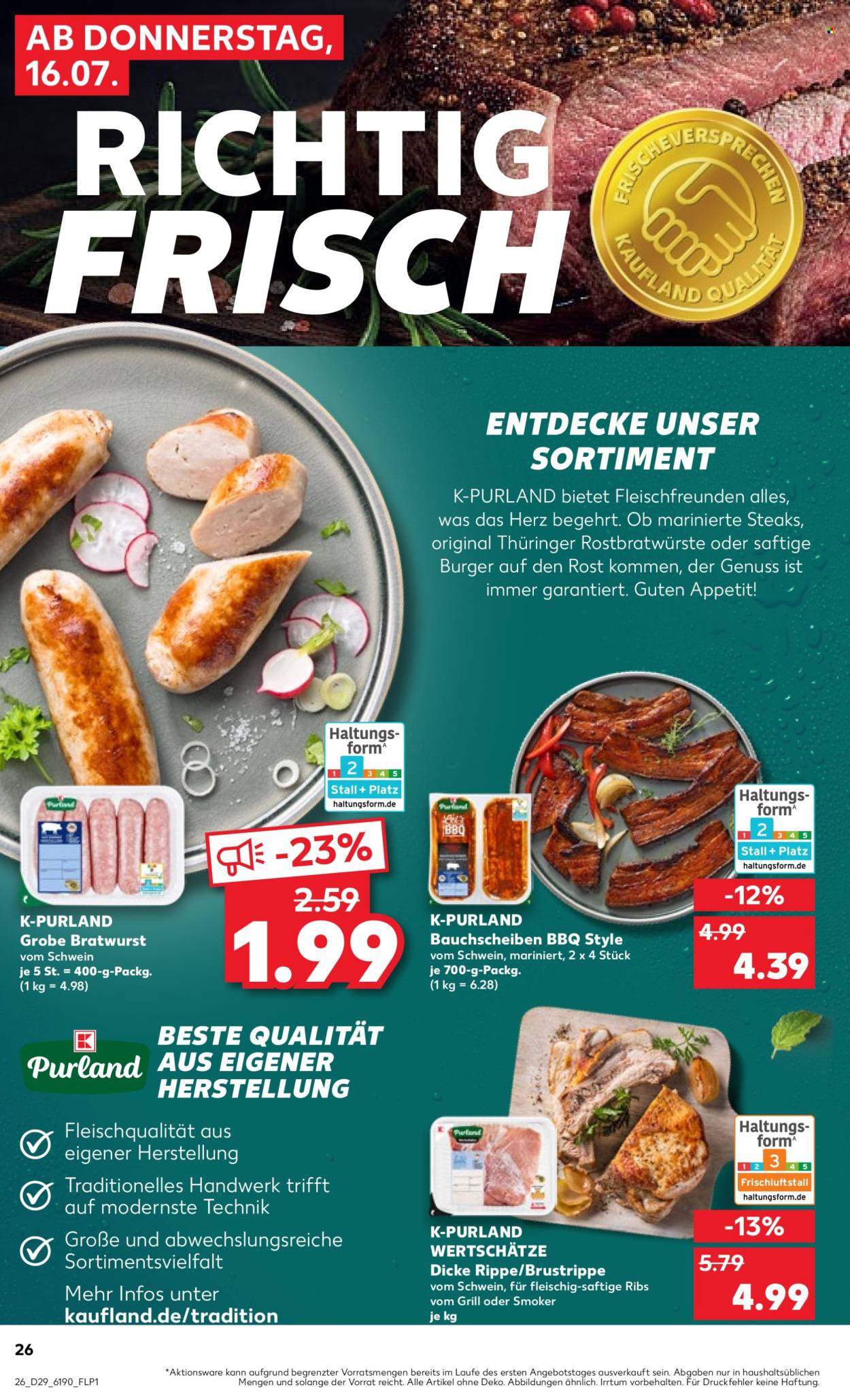 Kaufland Prospekte  - 16.07.2026 - 22.07.2026. Seite 26