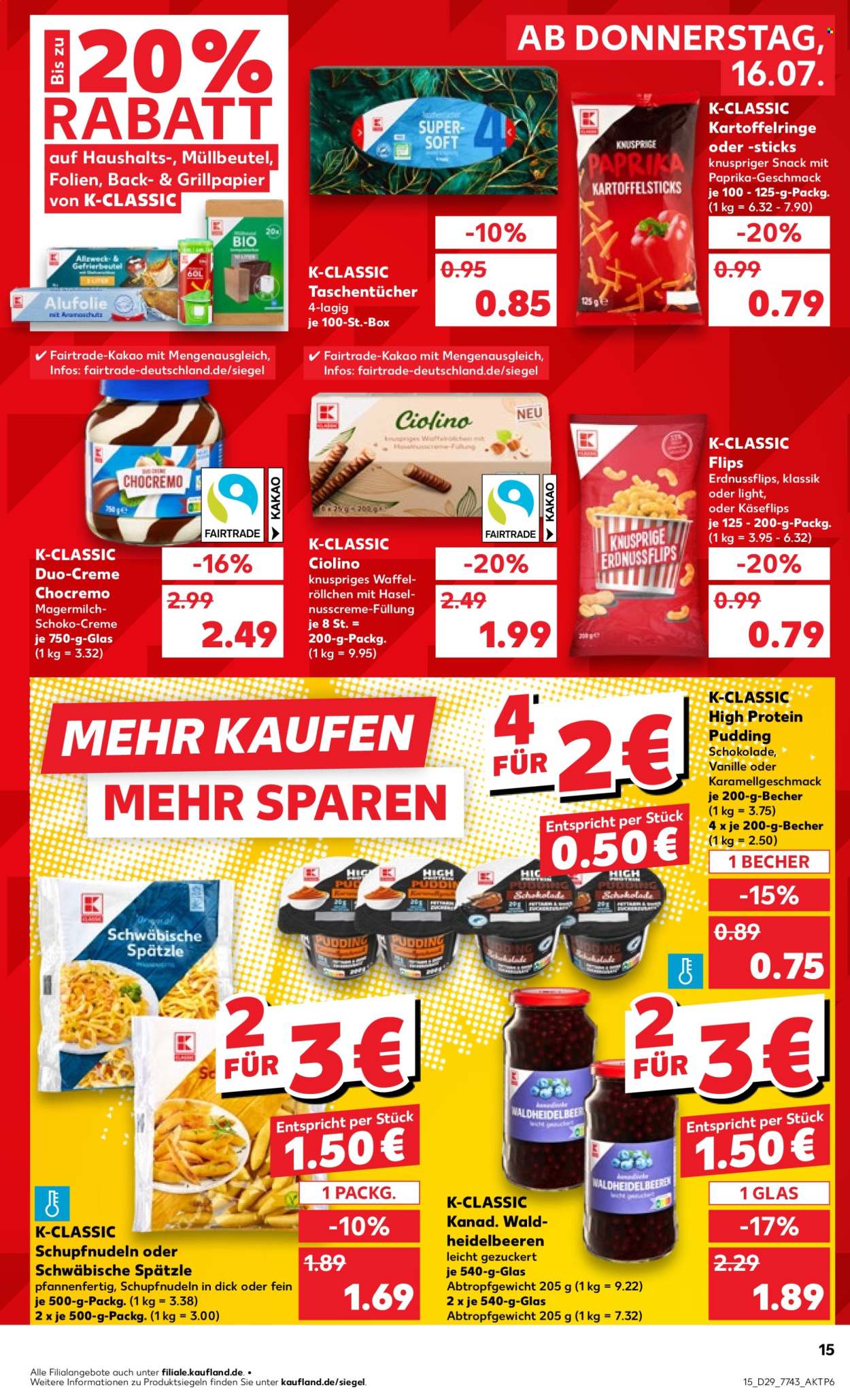 Kaufland Prospekte  - 16.07.2026 - 22.07.2026. Seite 15