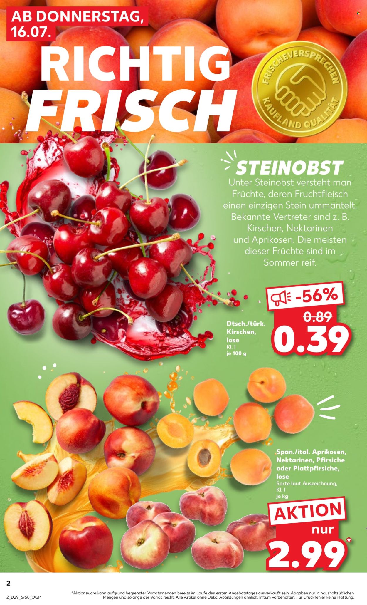Kaufland Prospekte  - 16.07.2026 - 22.07.2026. Seite 2