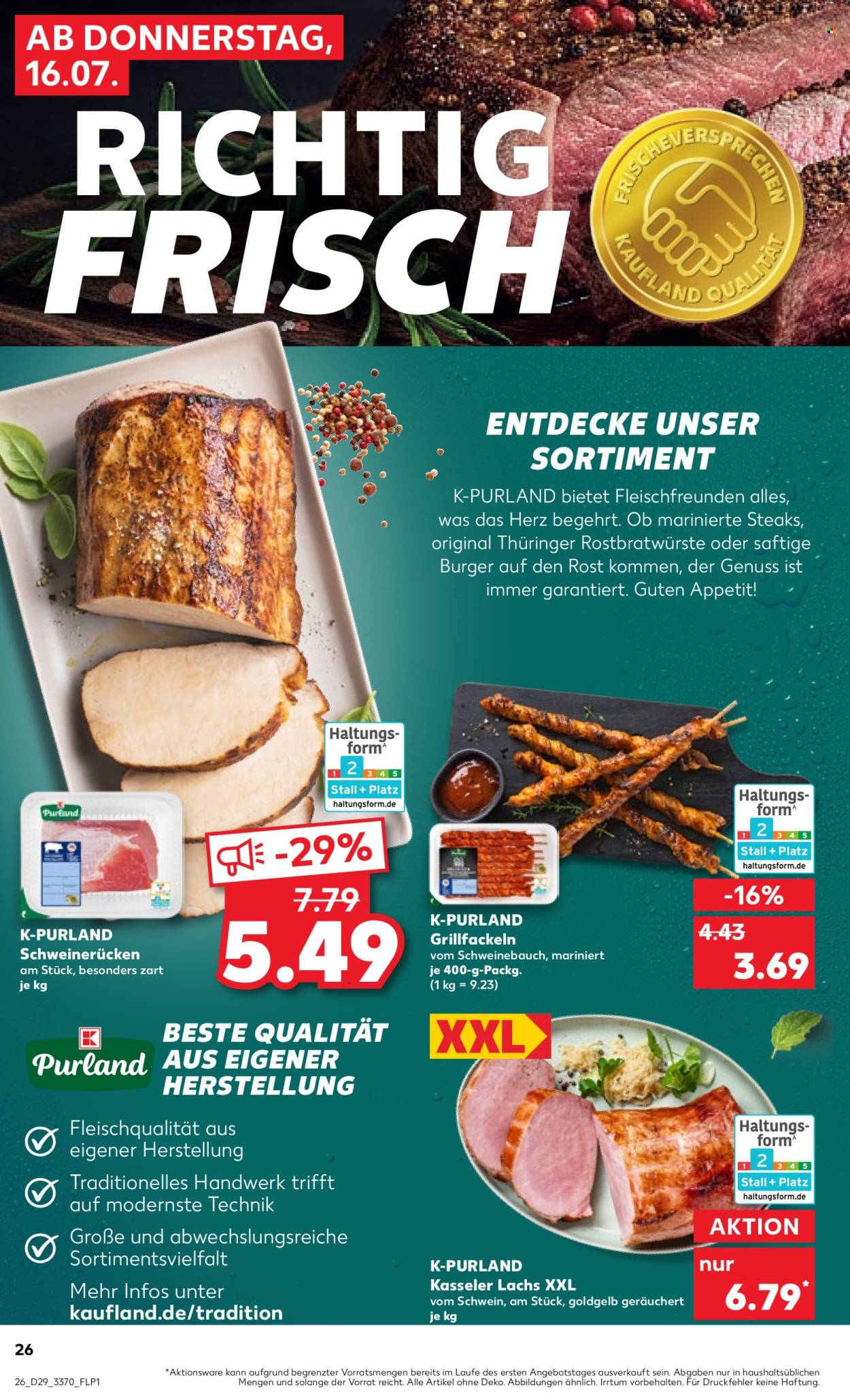 Kaufland Prospekte  - 16.07.2026 - 22.07.2026. Seite 26