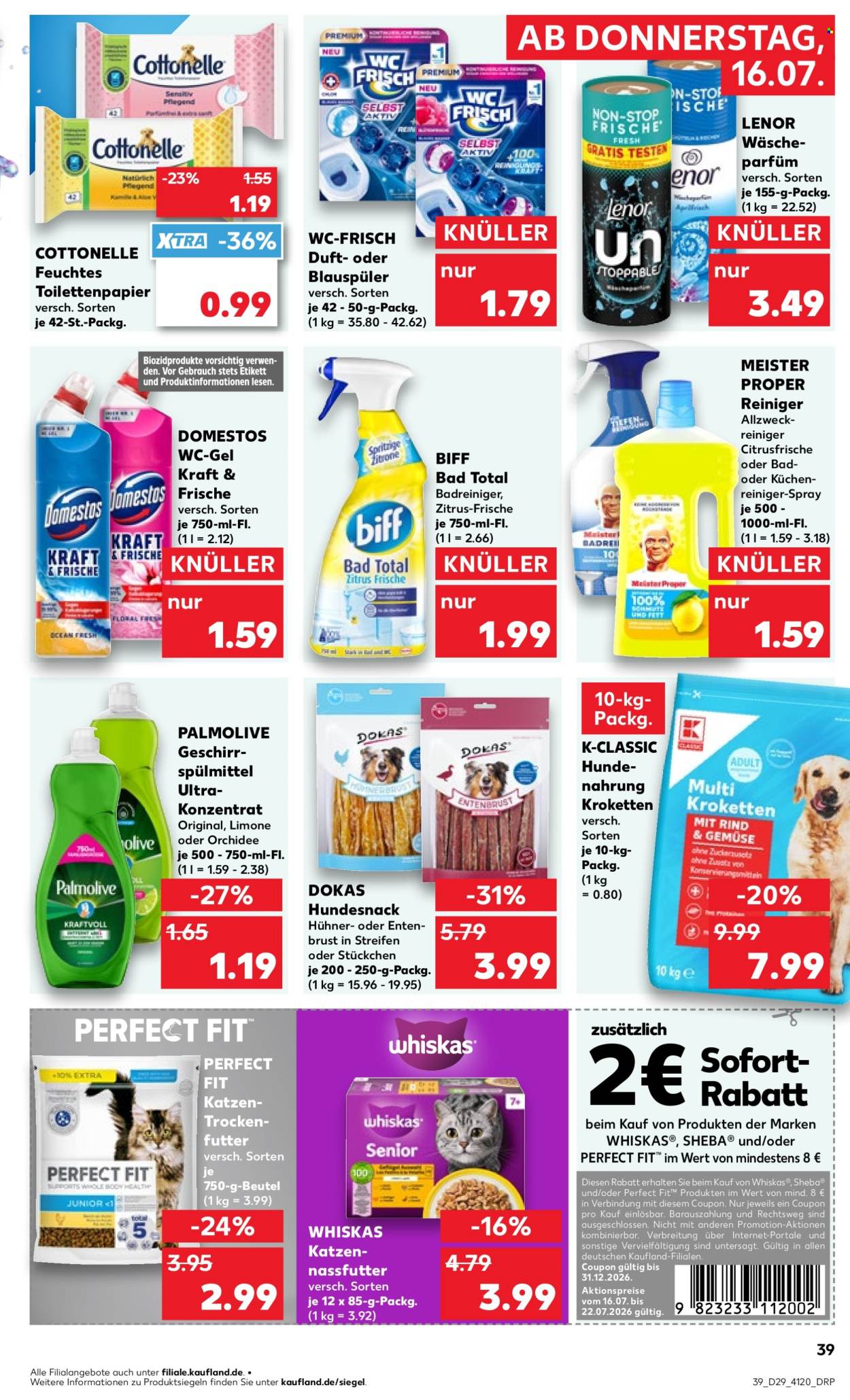 Kaufland Prospekte  - 16.07.2026 - 22.07.2026. Seite 39