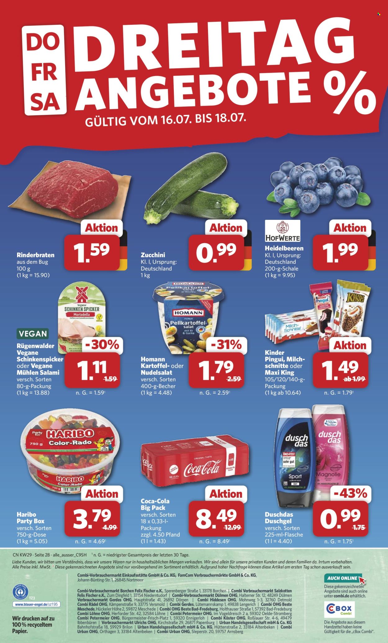 Combi Prospekte  - 13.07.2026 - 18.07.2026. Seite 30