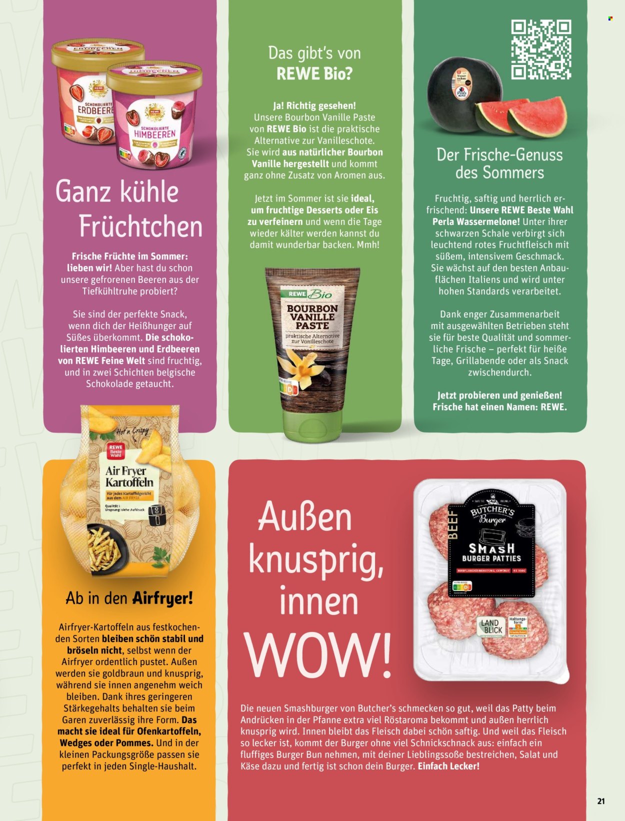 Leták REWE. Strana 21