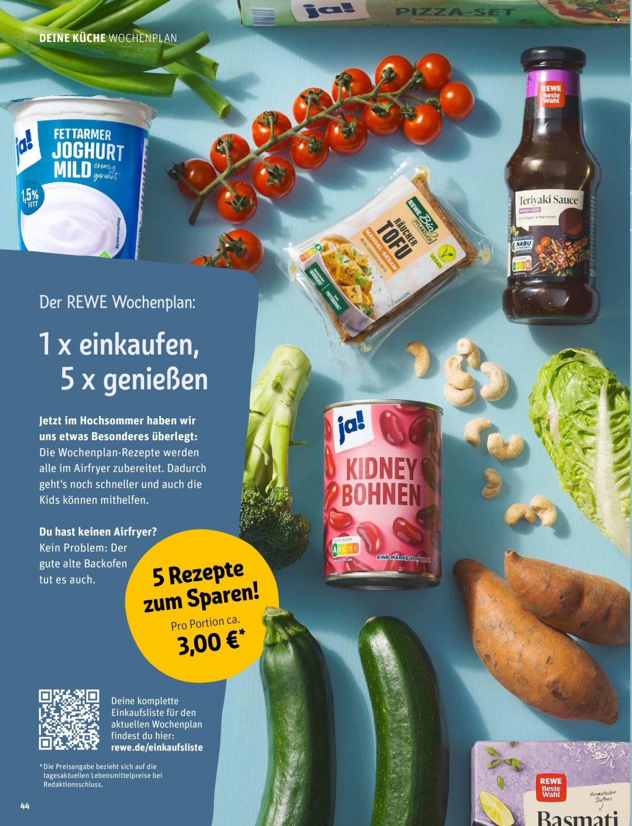 Leták REWE. Strana 44