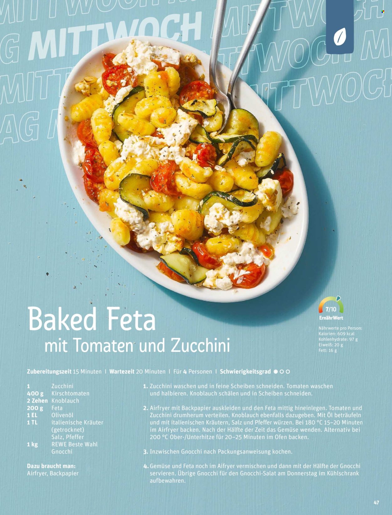 Leták REWE. Strana 47