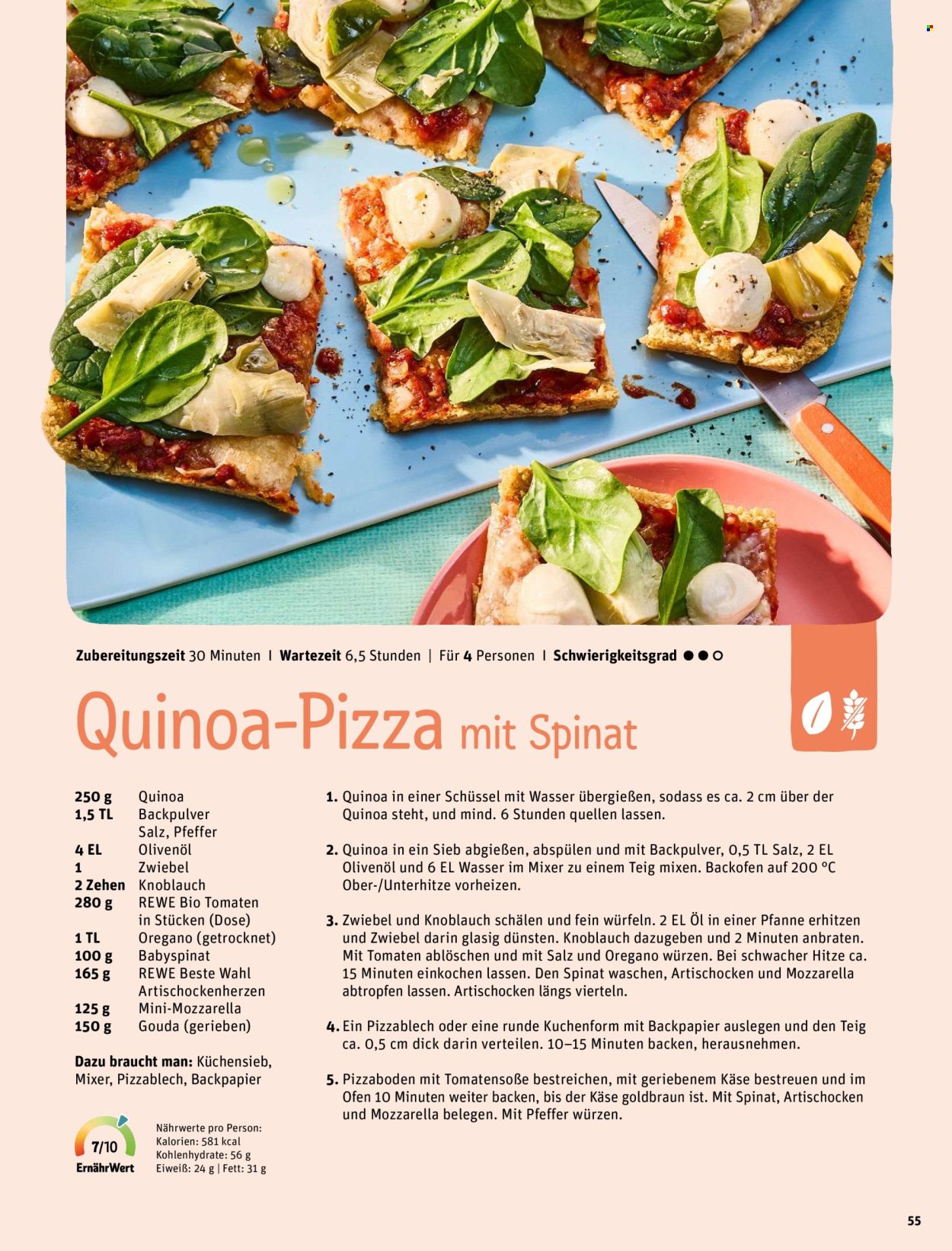 Leták REWE. Strana 55