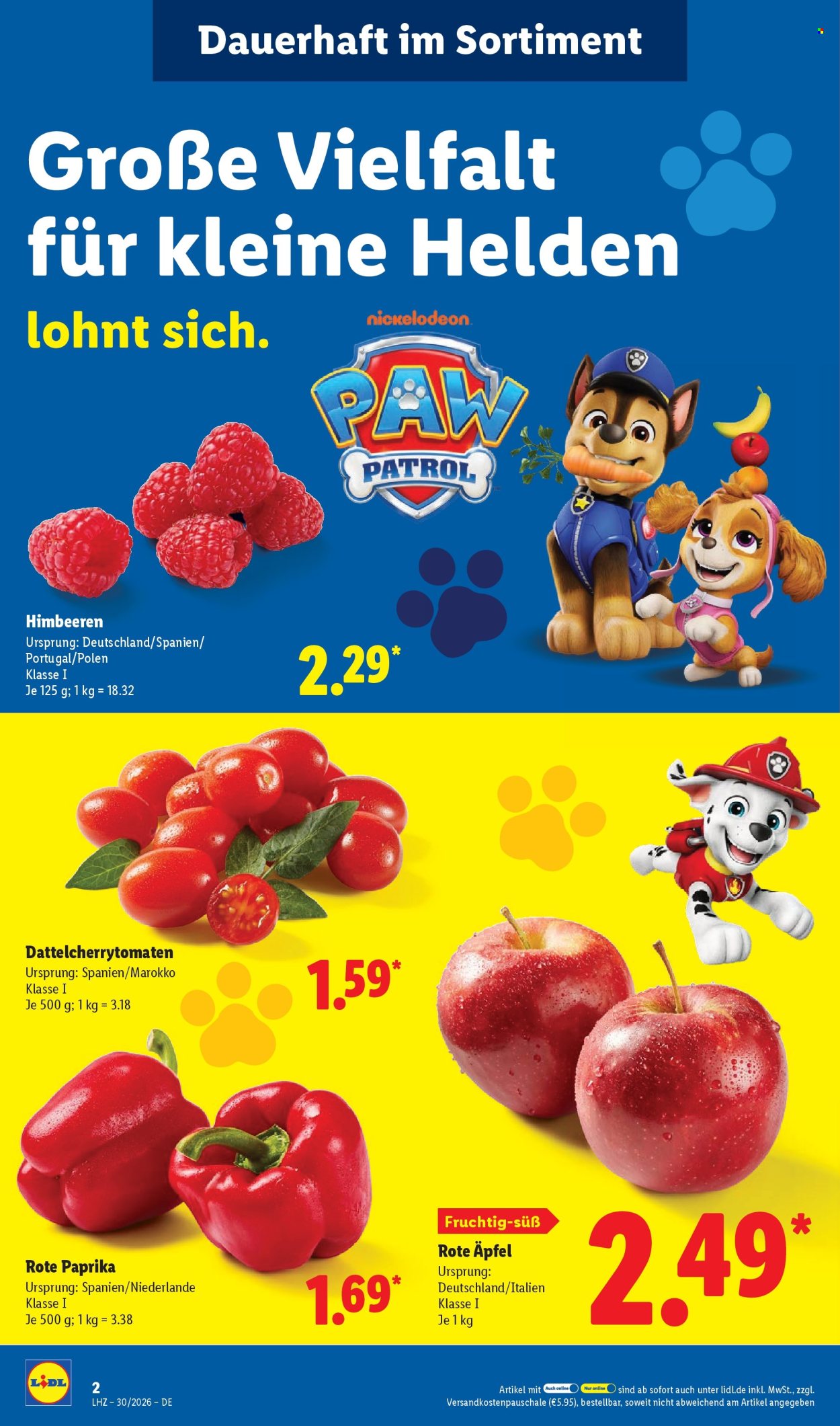 Leták Lidl - 20.7.2026 - 25.7.2026. Strana 2