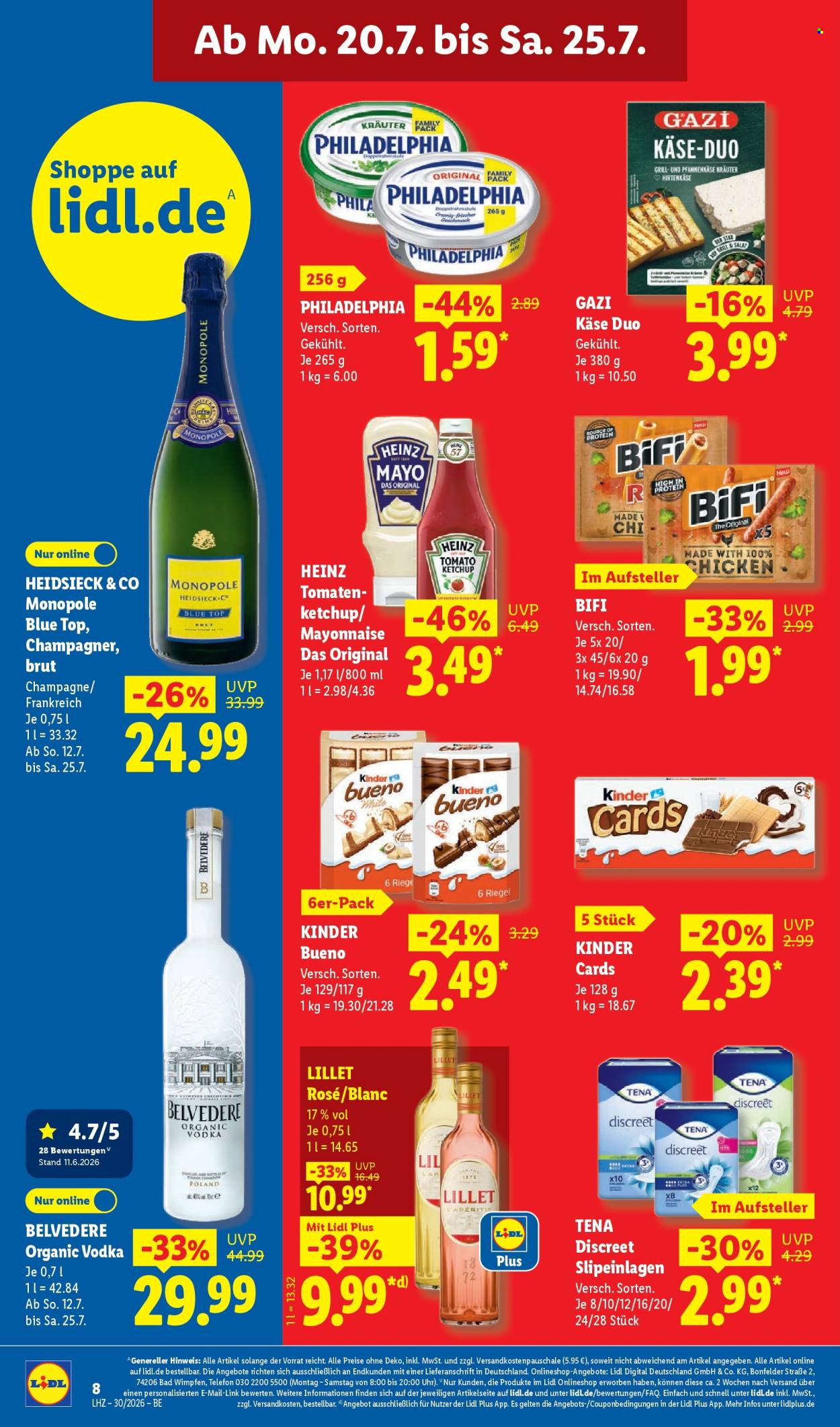 Leták Lidl - 20.7.2026 - 25.7.2026. Strana 16