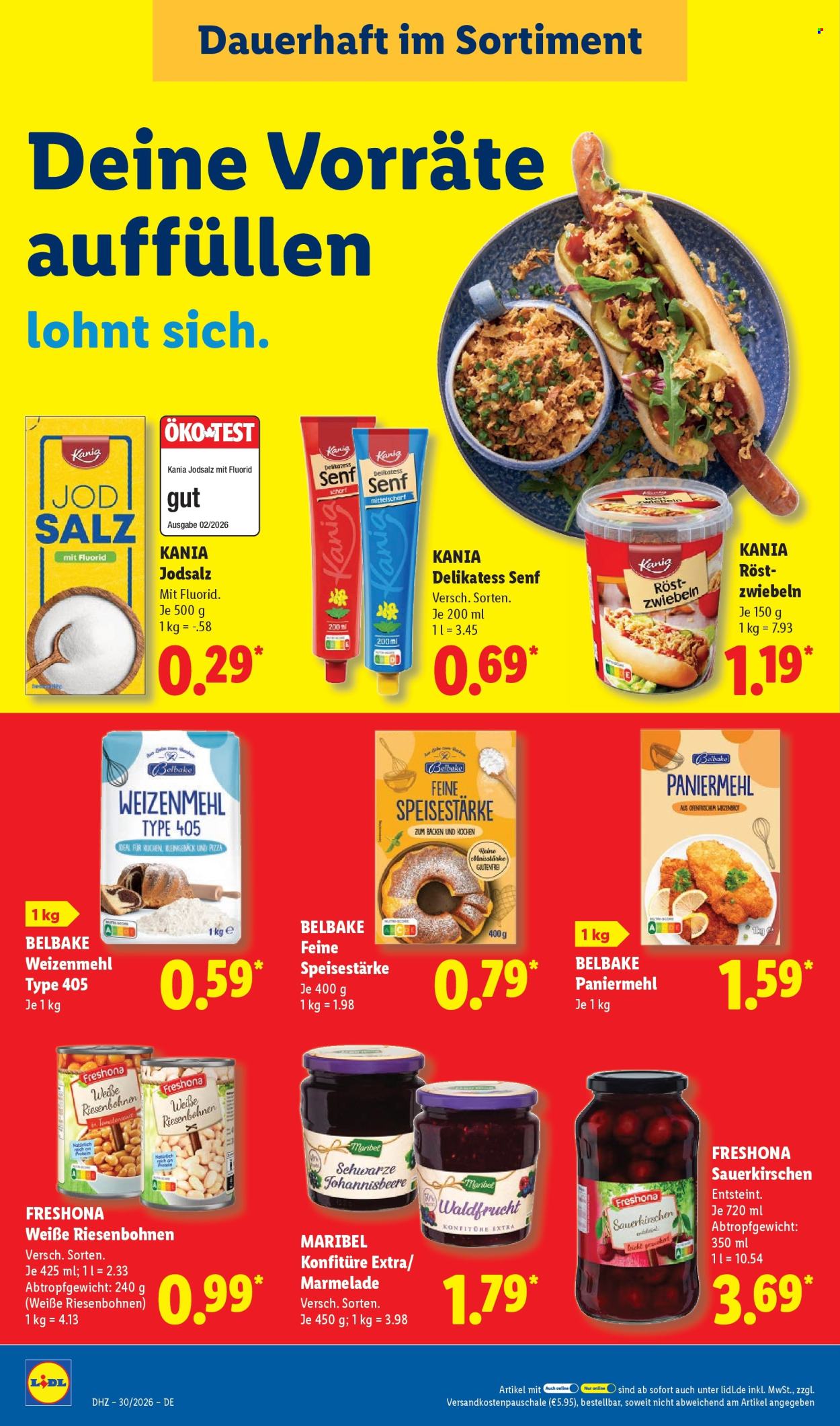 Leták Lidl - 20.7.2026 - 25.7.2026. Strana 22