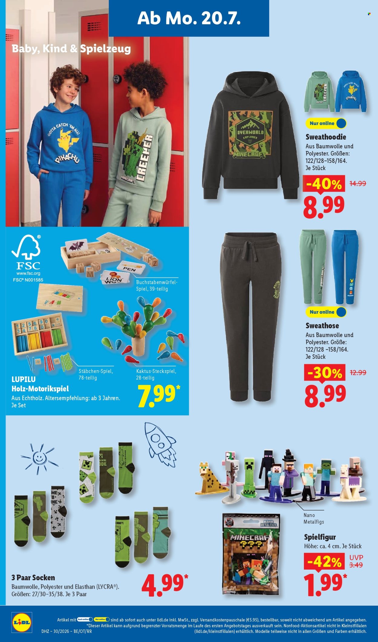Leták Lidl - 20.7.2026 - 25.7.2026. Strana 34