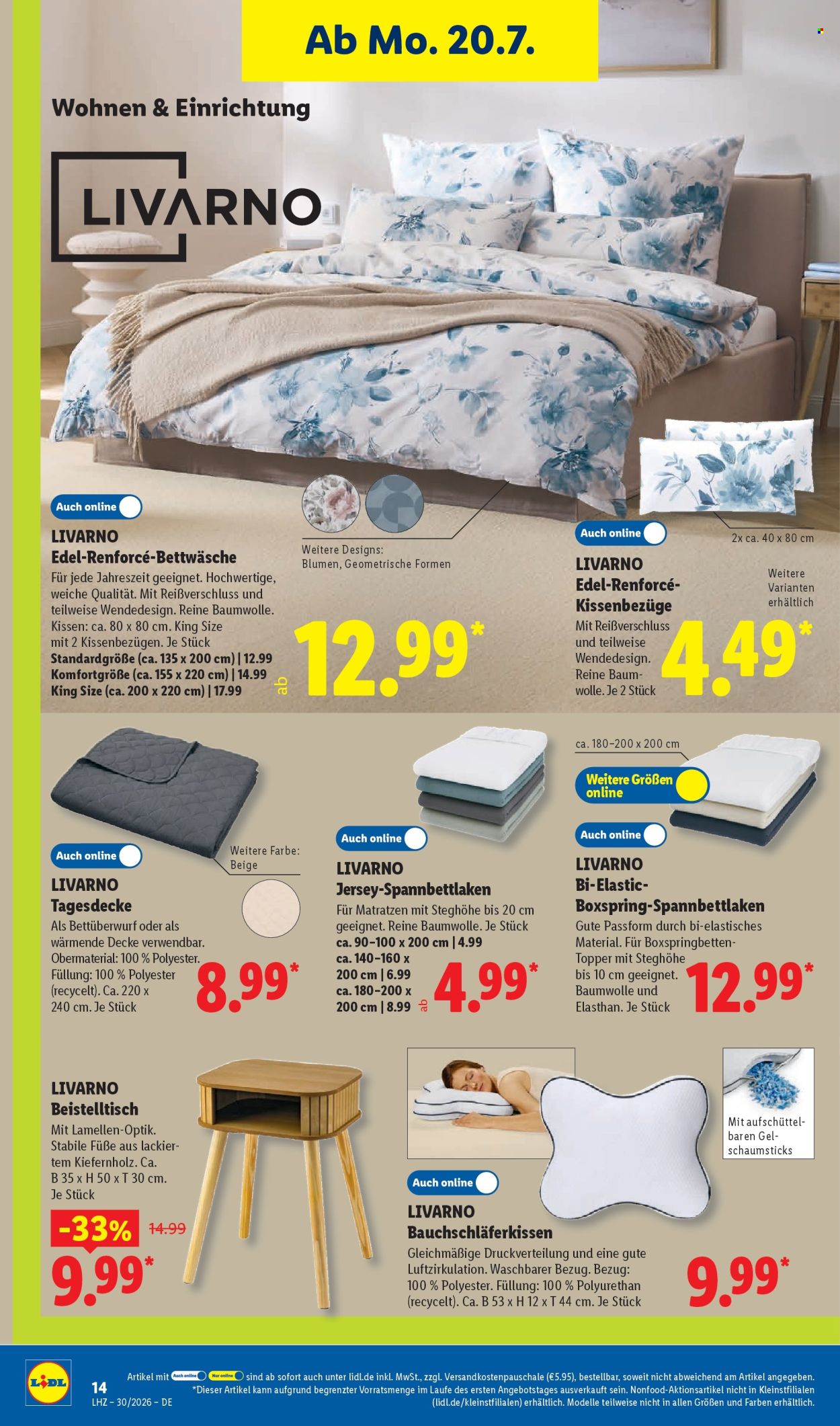 Leták Lidl - 20.7.2026 - 25.7.2026. Strana 38