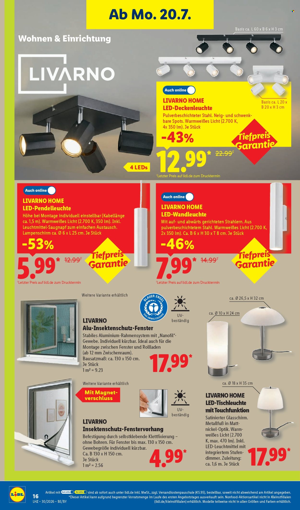 Leták Lidl - 20.7.2026 - 25.7.2026. Strana 40