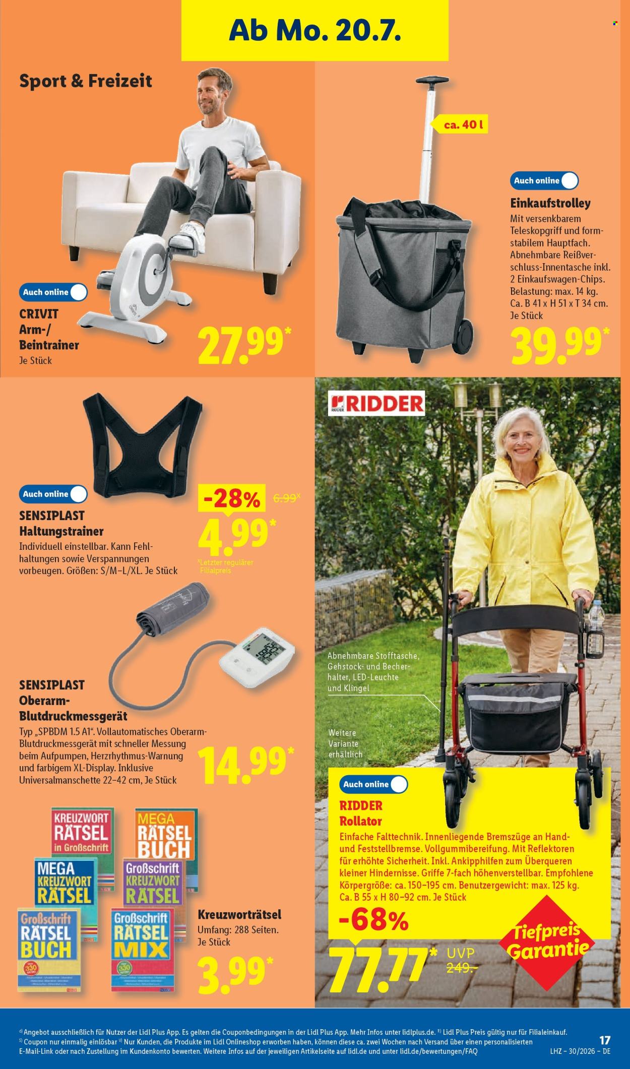 Leták Lidl - 20.7.2026 - 25.7.2026. Strana 41