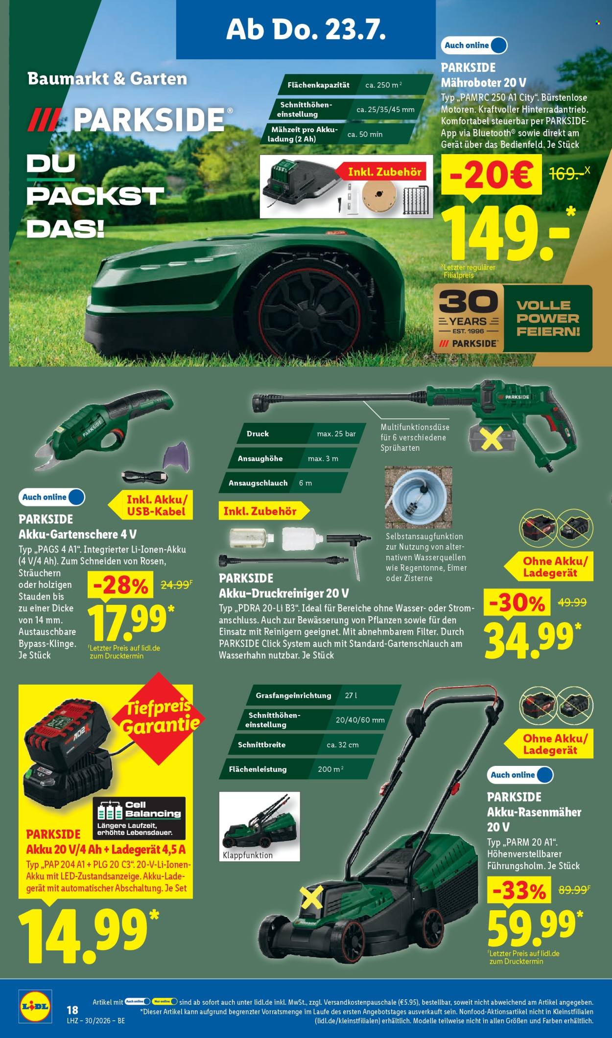 Leták Lidl - 20.7.2026 - 25.7.2026. Strana 42
