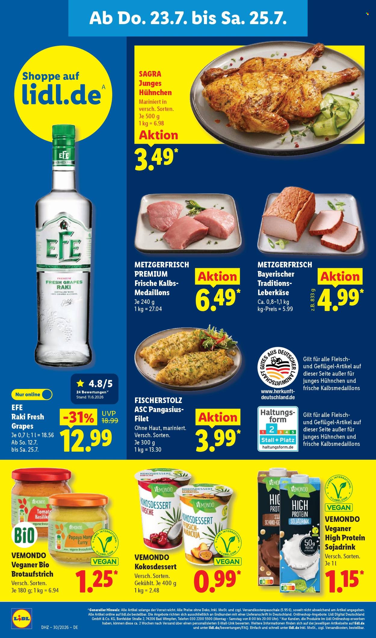 Leták Lidl - 20.7.2026 - 25.7.2026. Strana 52