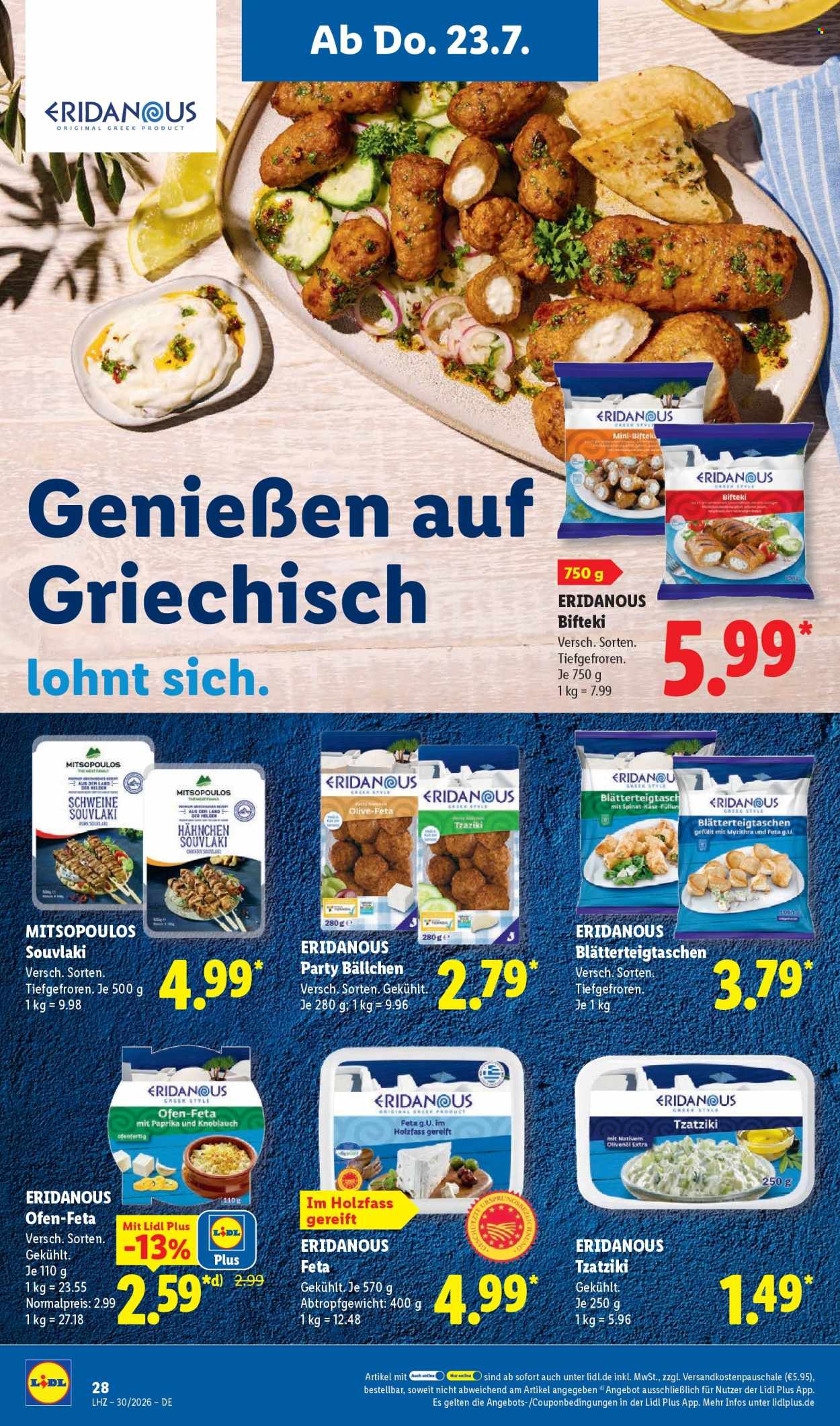 Leták Lidl - 20.7.2026 - 25.7.2026. Strana 54