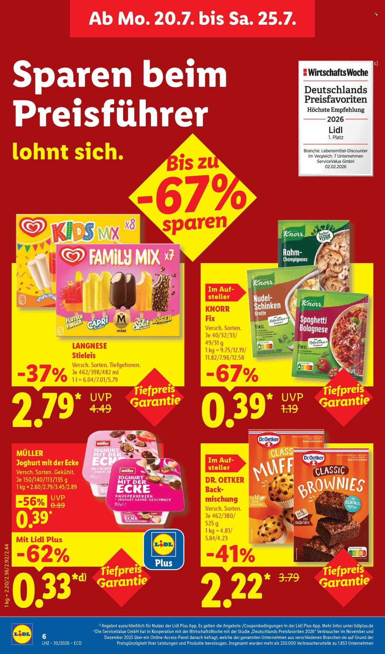 Lidl Prospekte  - 20.07.2026 - 25.07.2026. Seite 14