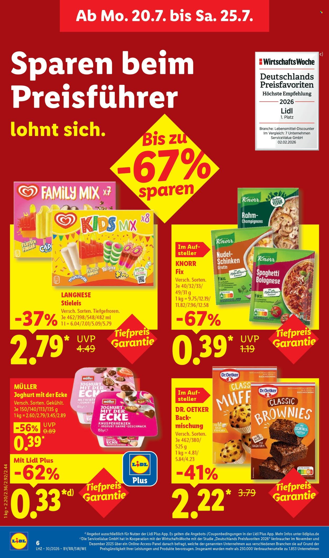 Lidl Prospekte  - 20.07.2026 - 25.07.2026. Seite 14