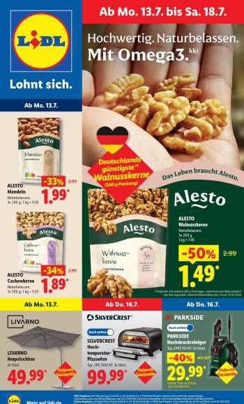Prospekte Lidl - 13.07.2026 - 18.07.2026.
