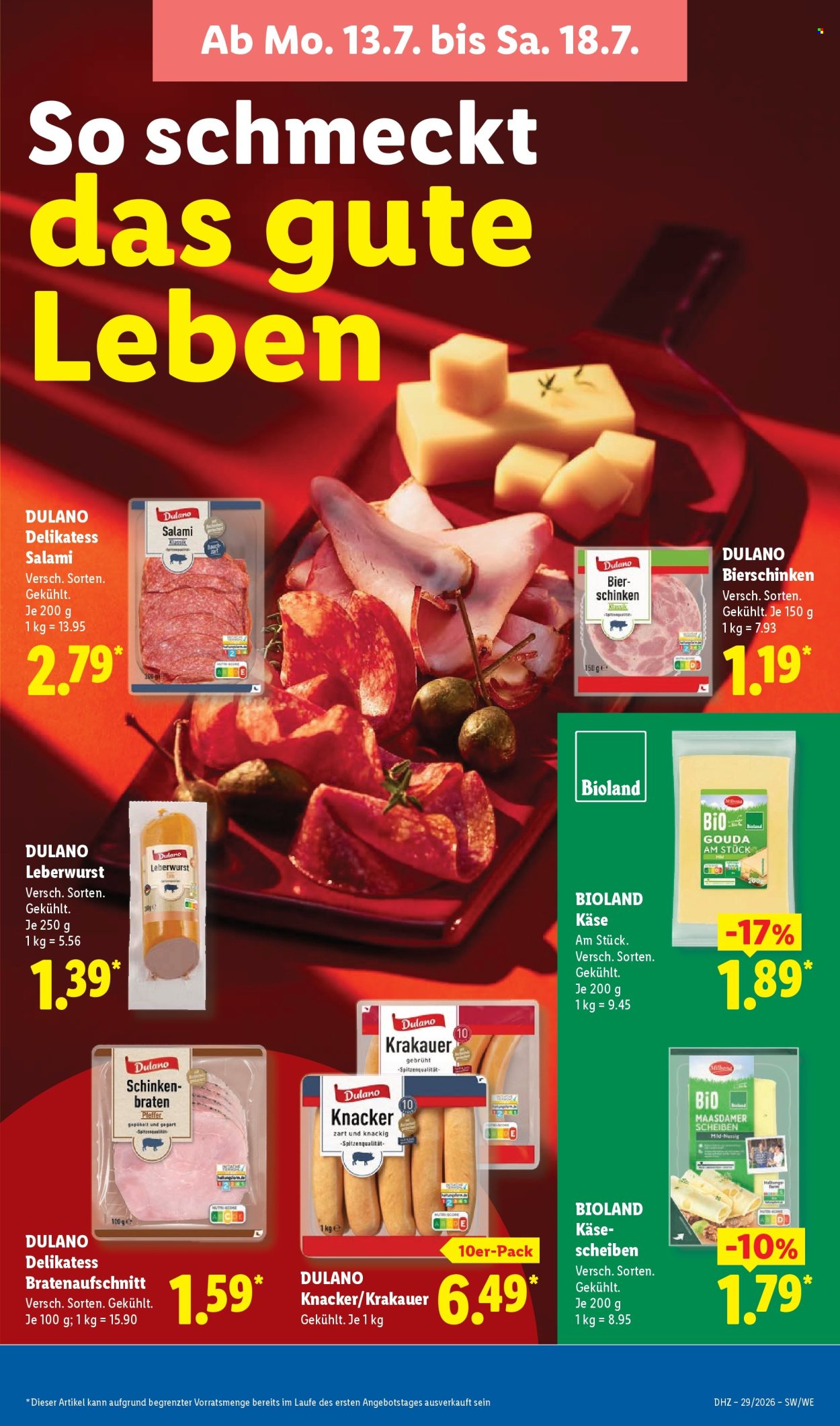 Lidl Prospekte  - 13.07.2026 - 18.07.2026. Seite 17