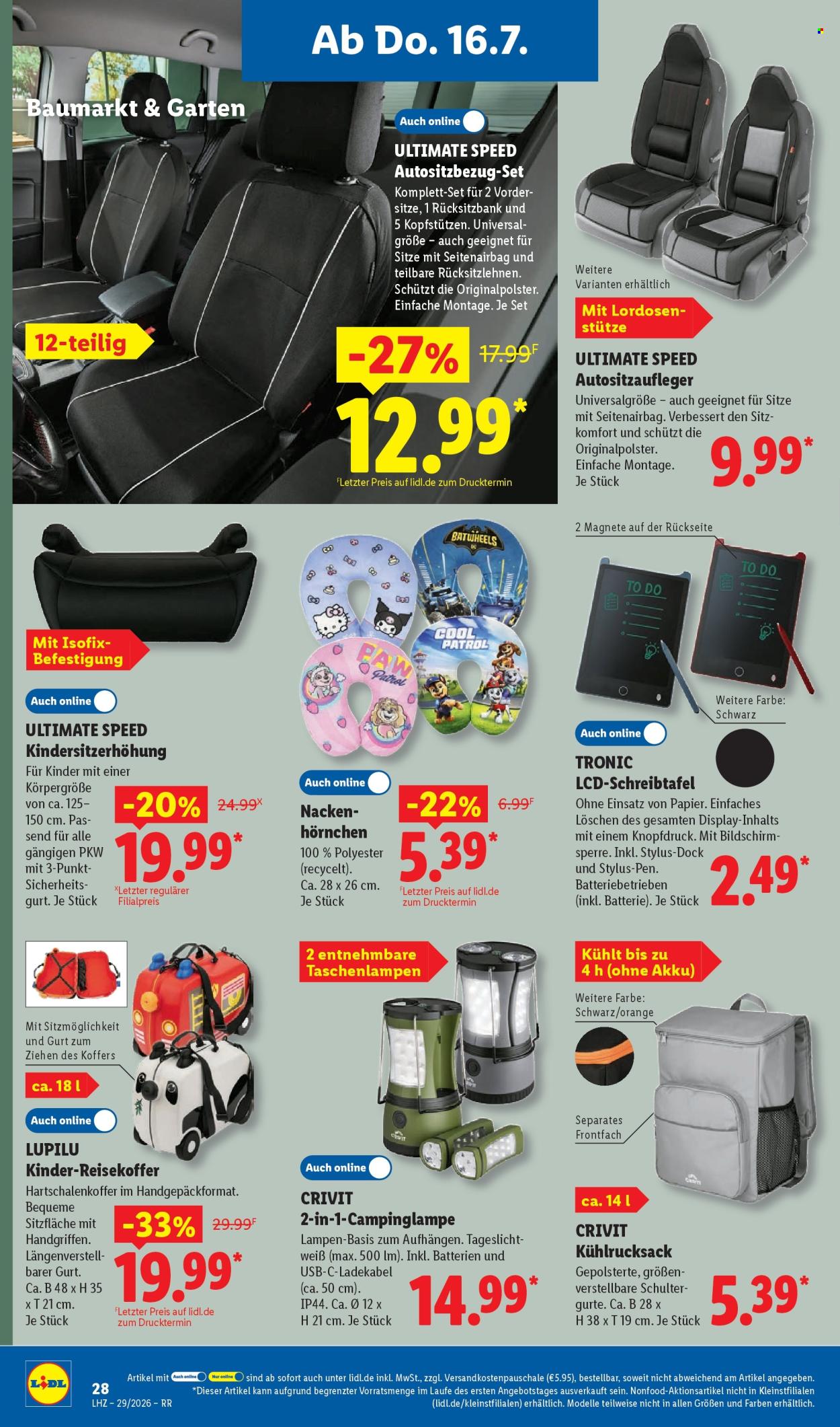 Lidl Prospekte  - 13.07.2026 - 18.07.2026. Seite 50
