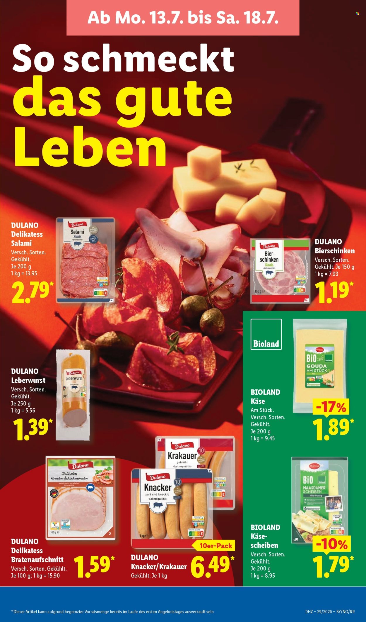 Lidl Prospekte  - 13.07.2026 - 18.07.2026. Seite 17