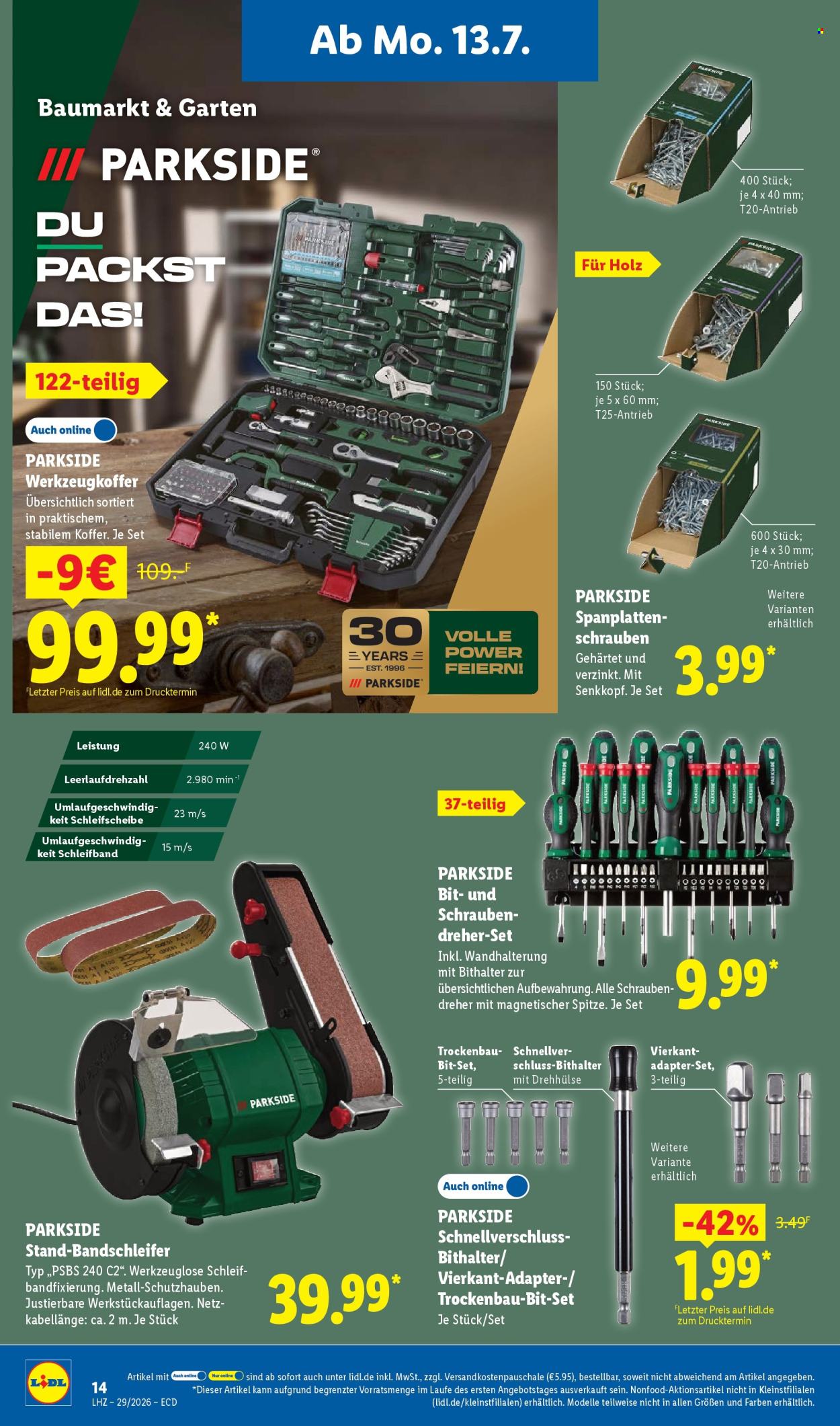 Lidl Prospekte  - 13.07.2026 - 18.07.2026. Seite 30
