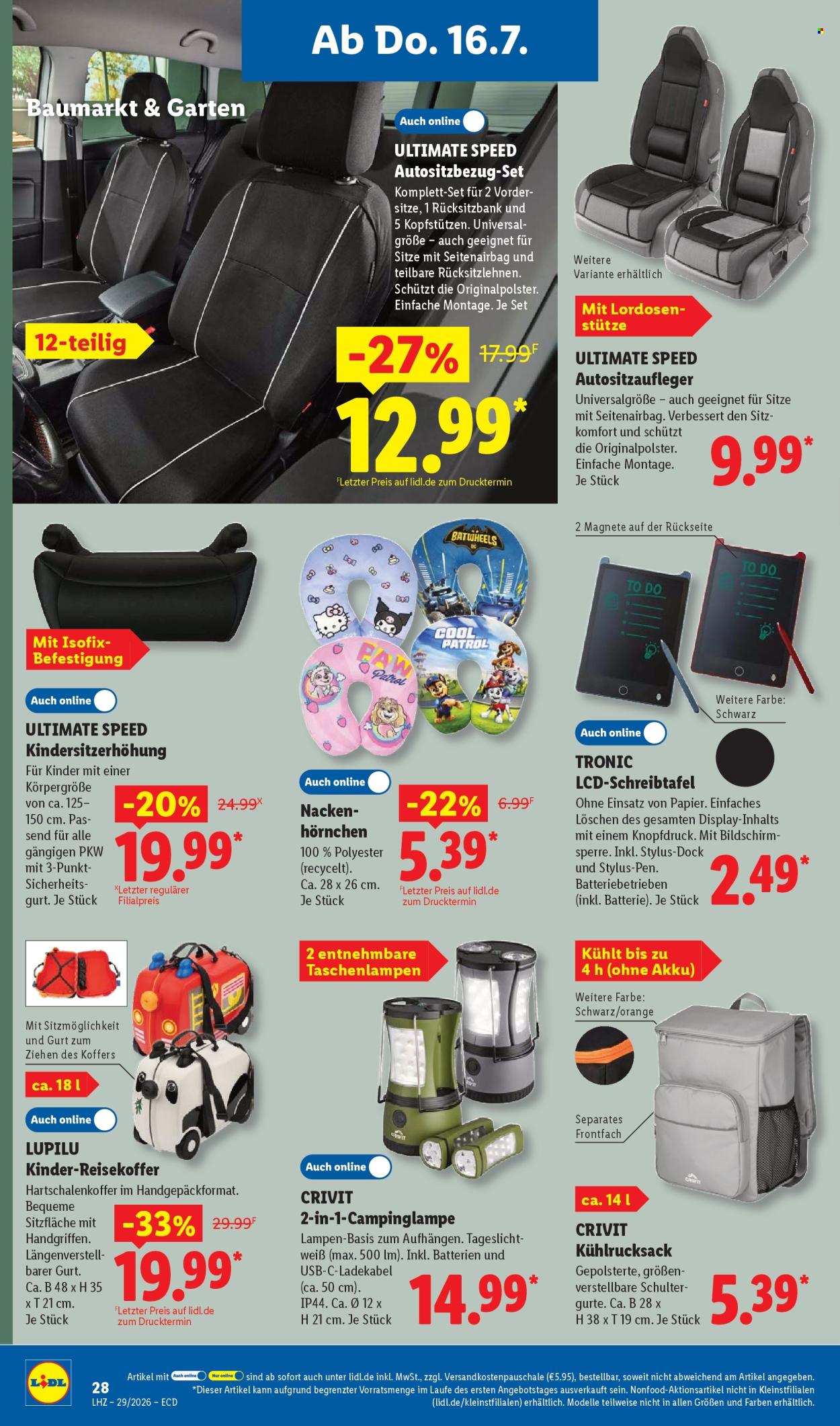 Lidl Prospekte  - 13.07.2026 - 18.07.2026. Seite 50