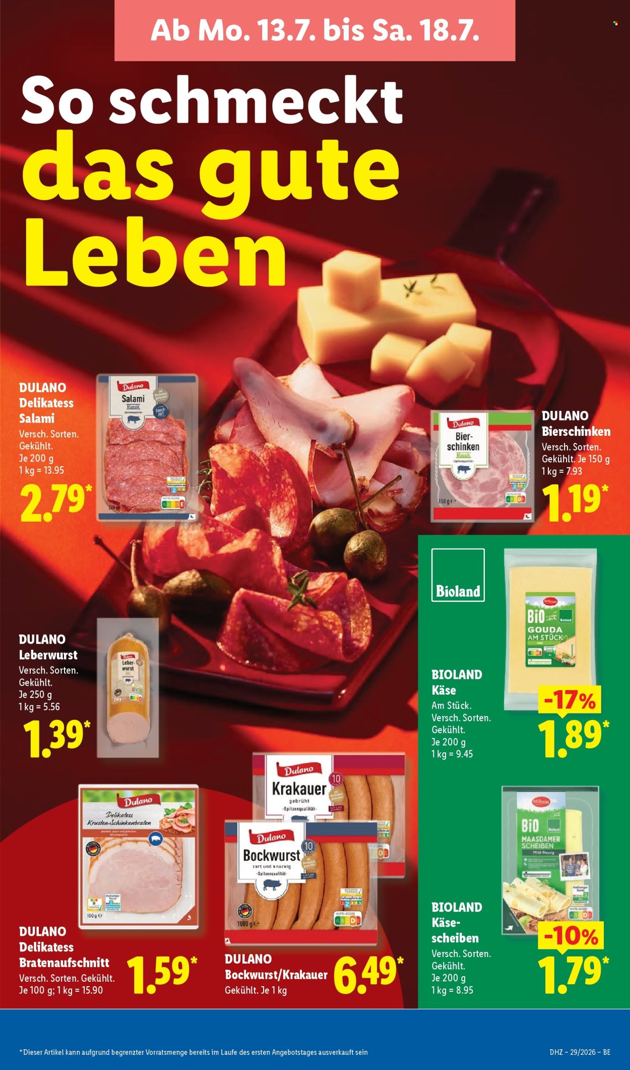 Lidl Prospekte  - 13.07.2026 - 18.07.2026. Seite 17