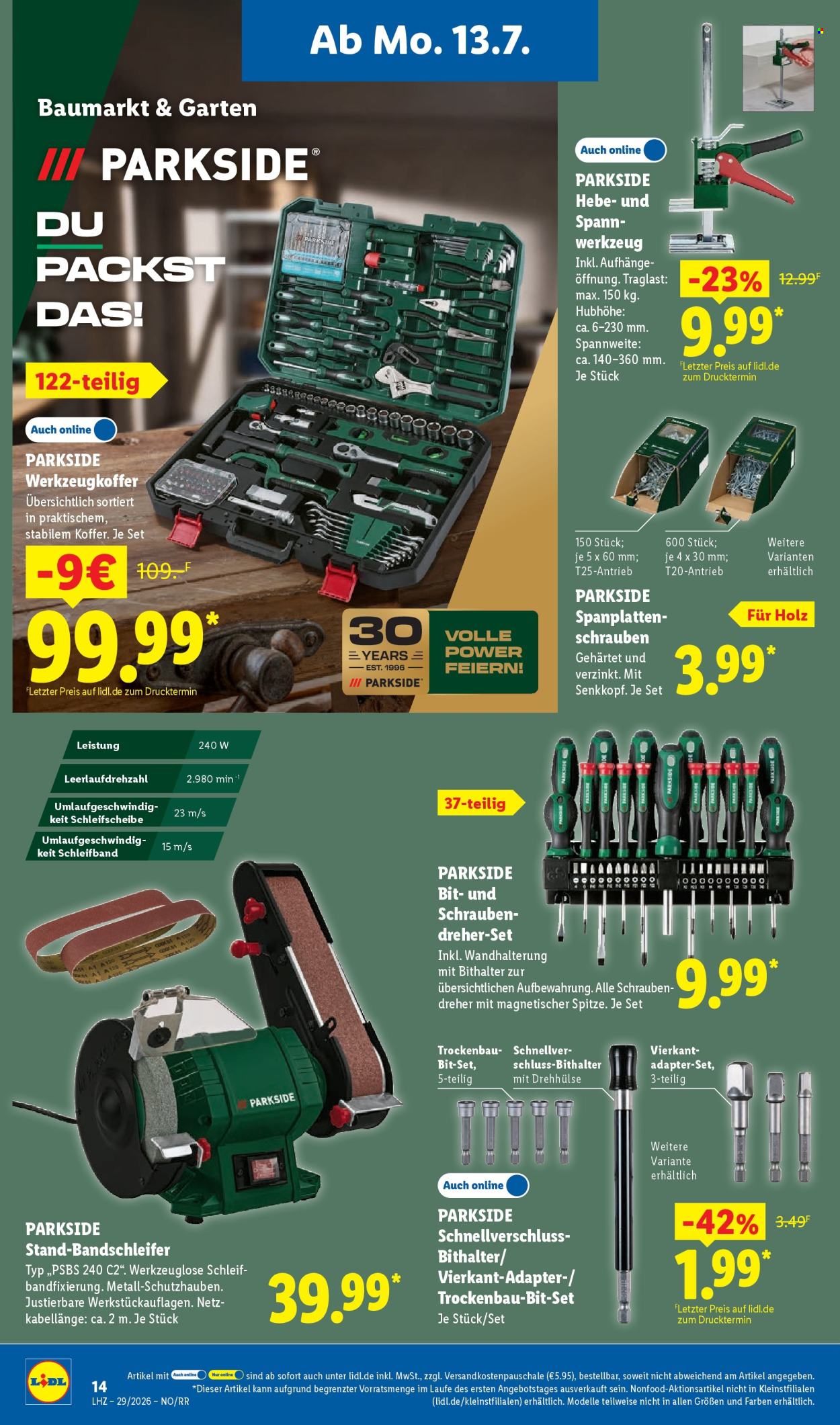 Lidl Prospekte  - 13.07.2026 - 18.07.2026. Seite 30