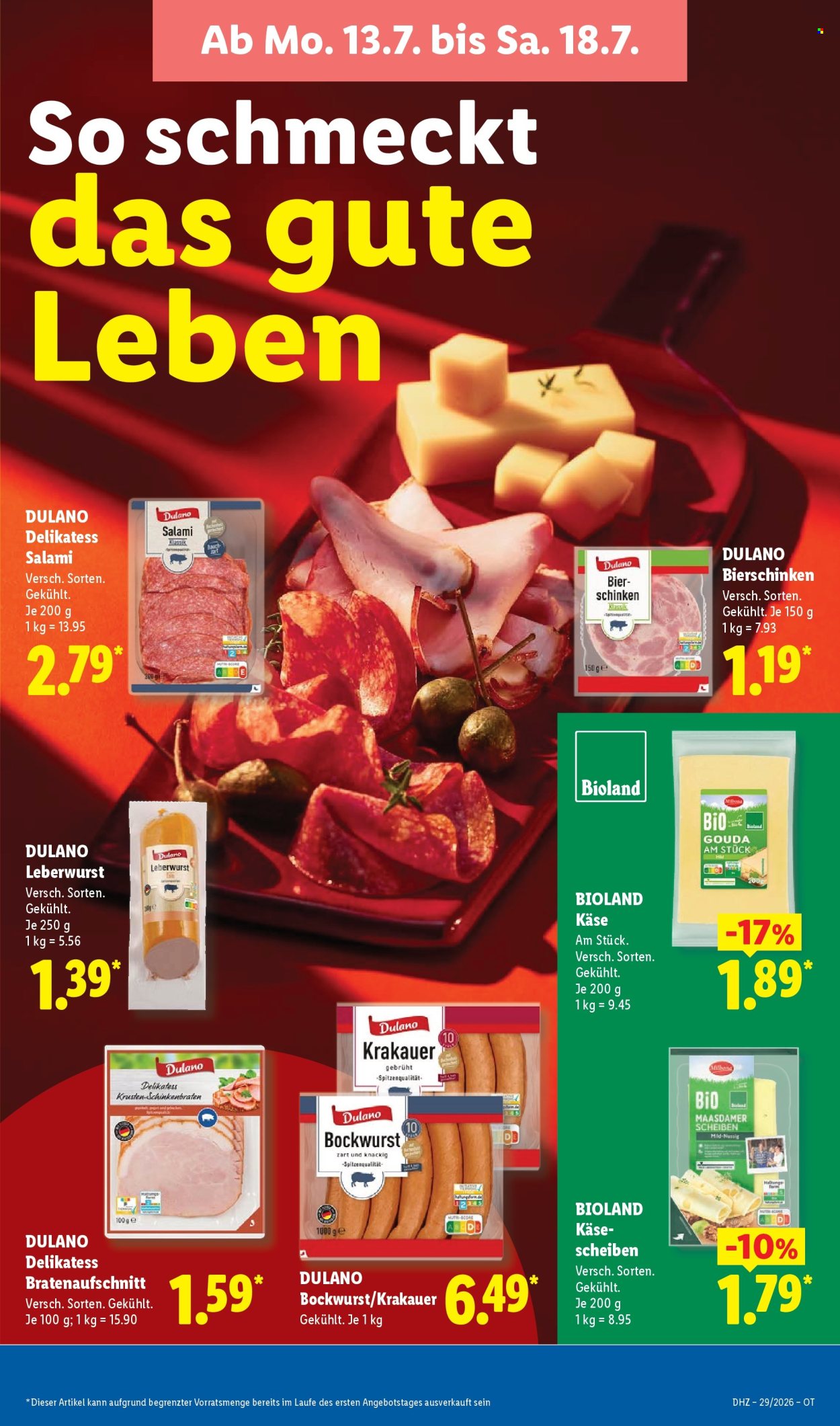 Lidl Prospekte  - 13.07.2026 - 18.07.2026. Seite 17