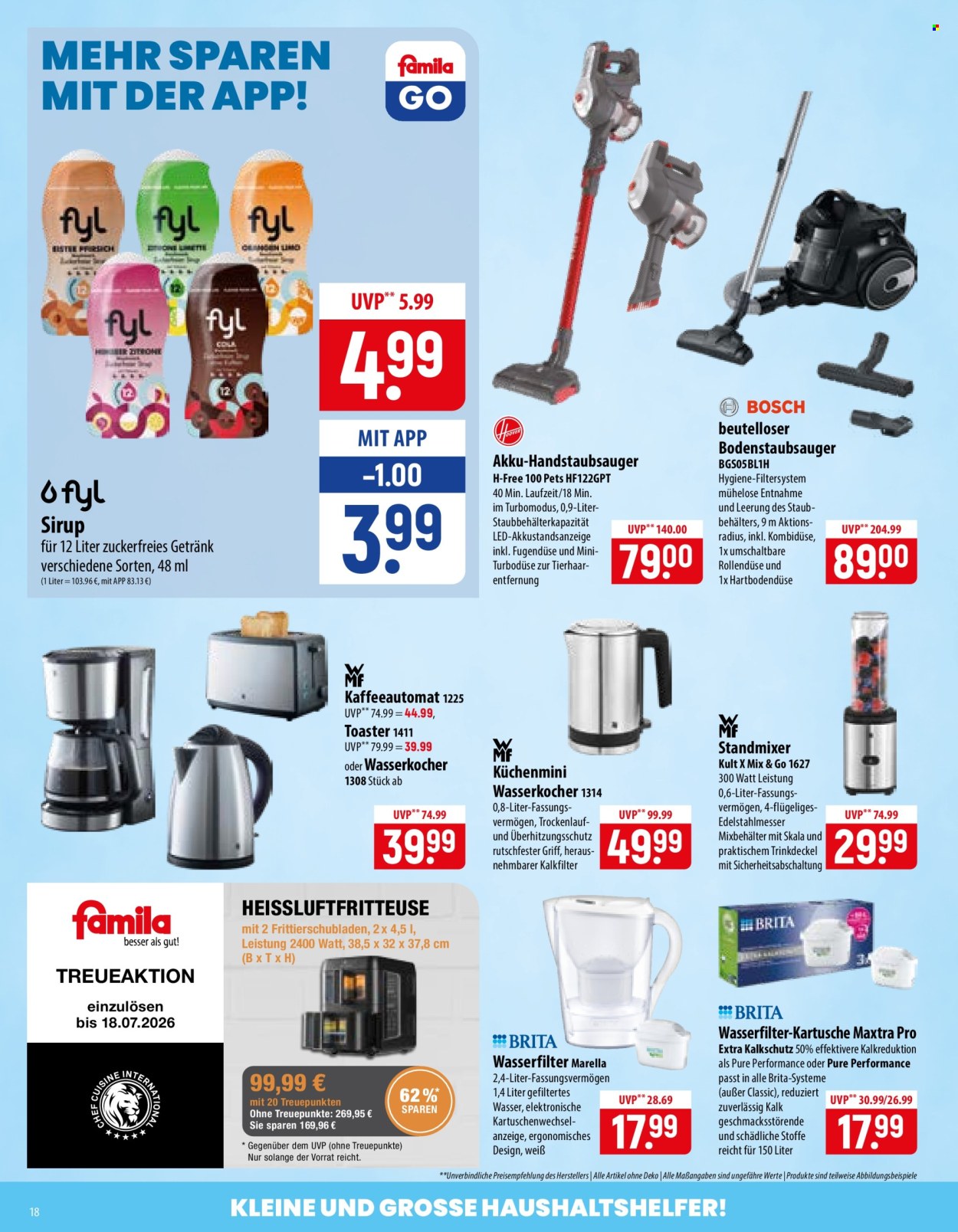 famila Prospekte  - 13.07.2026 - 18.07.2026. Seite 18