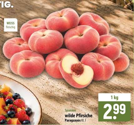 Wilde Pfirsiche