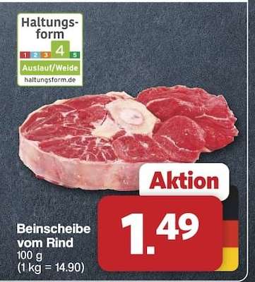 Beinscheibe vom Rind