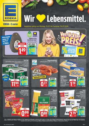 Prospekte Edeka - 13.07.2026 - 18.07.2026.