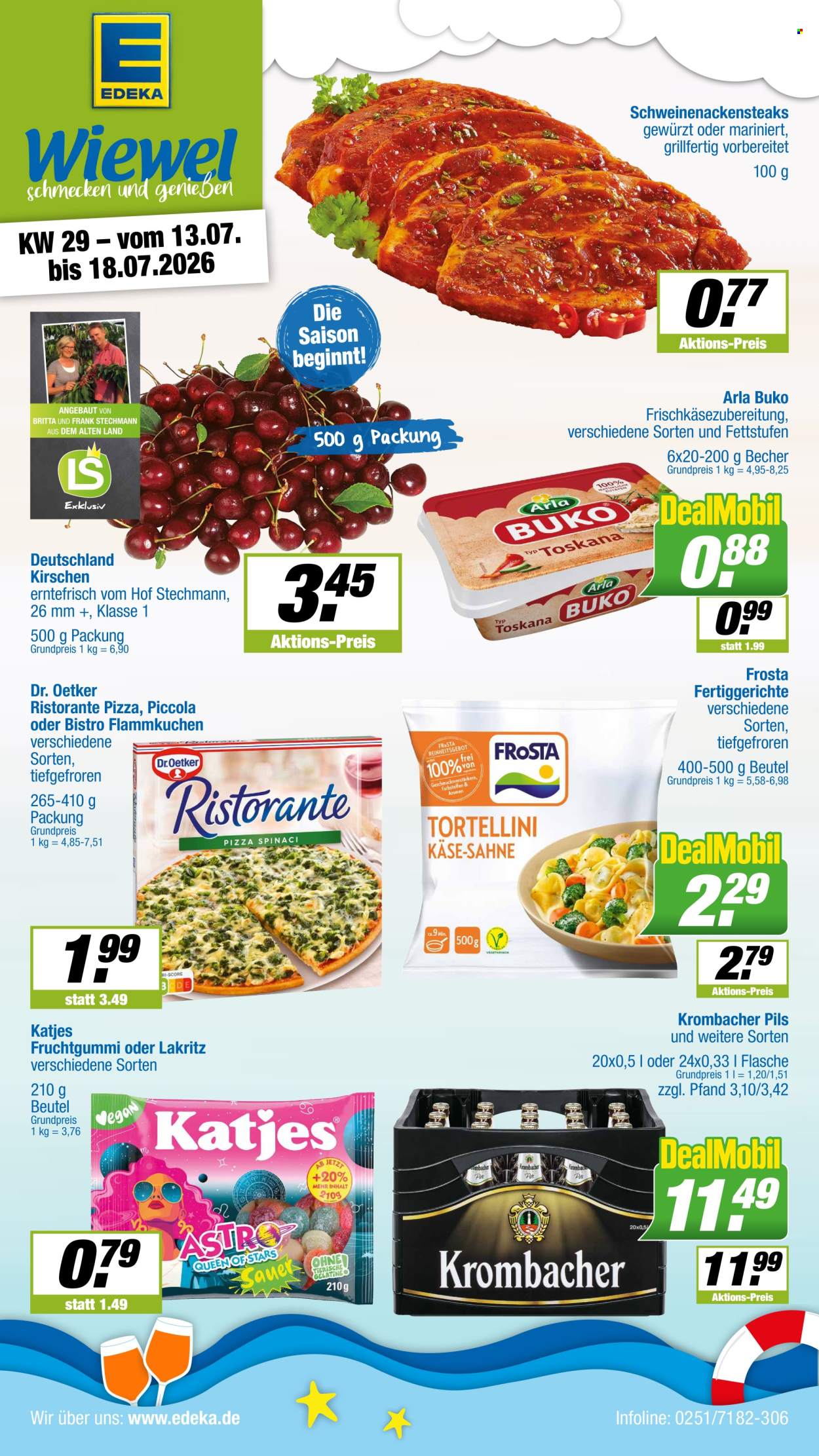 Edeka Prospekte  - 13.07.2026 - 18.07.2026. Seite 1